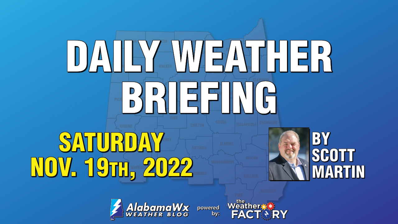 Some Clouds, Some Sun, & Below-Normal Temperatures Through the Weekend