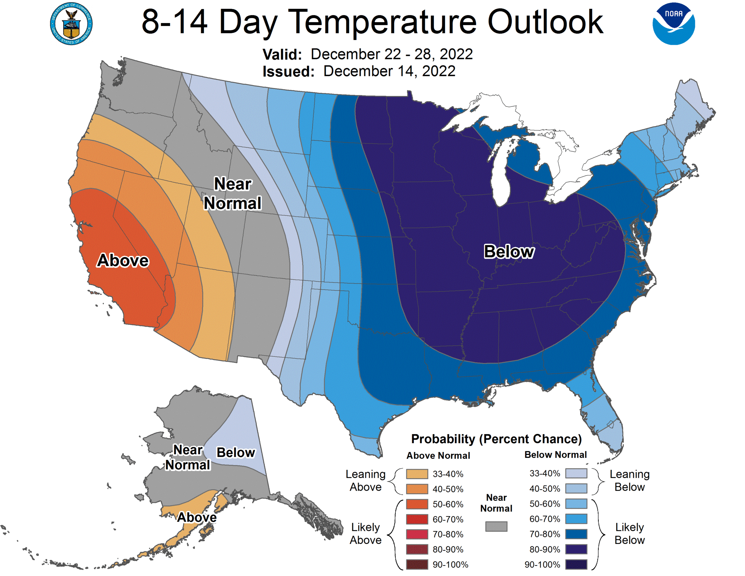 Dry Air Returns To Alabama Today; Very Cold By Chistmas
