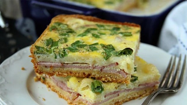 Alabama NewsCenter — Recipe: Simple Ham and Swiss Brunch Bake