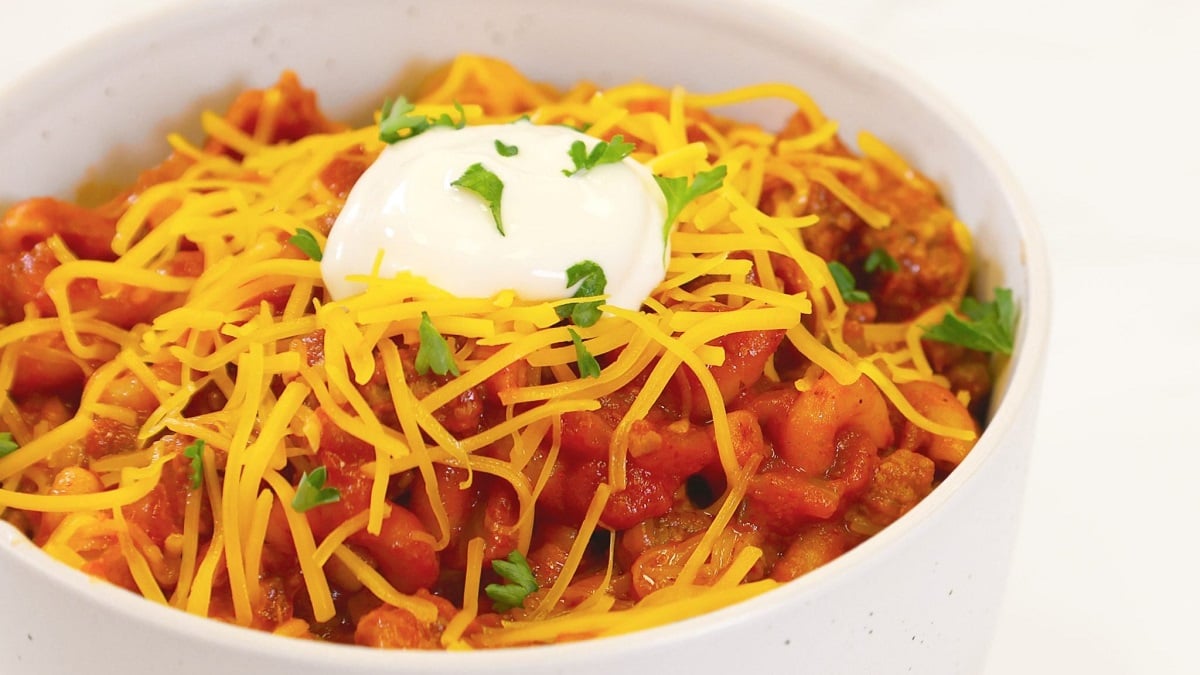 Alabama NewsCenter — One Pot Chili Mac is an easy, filling dish to cap a stressful holiday season