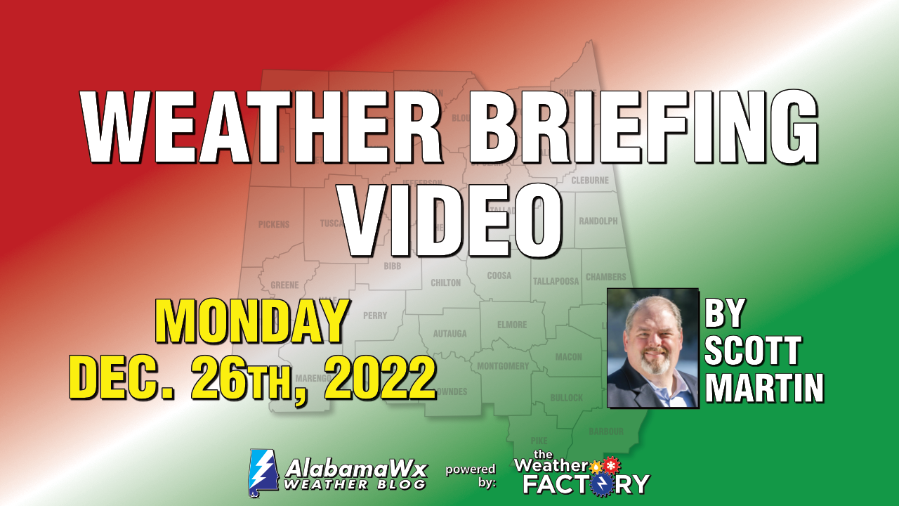 Monday’s Weather Briefing Video — Cloudy & Cold Today; Back in the 60s by Thursday