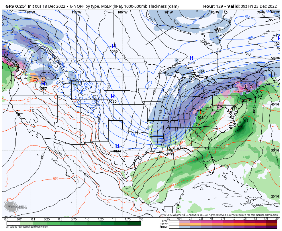 Alabama’s Coldest Air Since January 2018 On Its Way