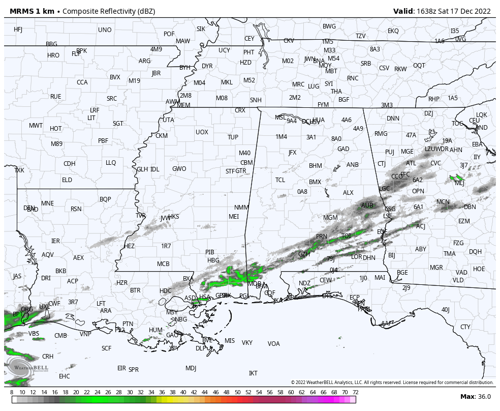 The Midday Report — Skies Clearing in the Northwest, A Few Showers Over the Southeast