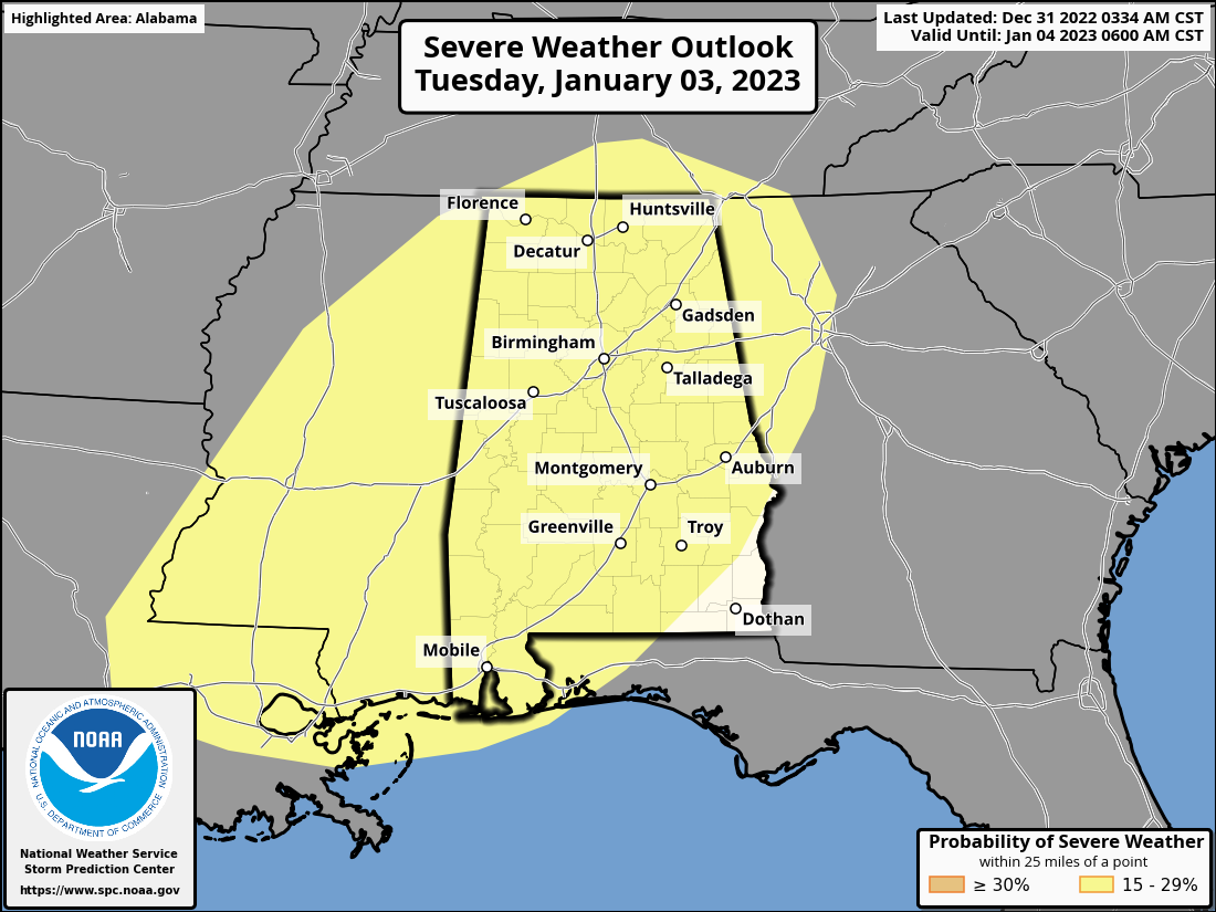 Saturday Weather Briefing Video — Showers Possible Today; Severe & Flooding Threat on Tuesday