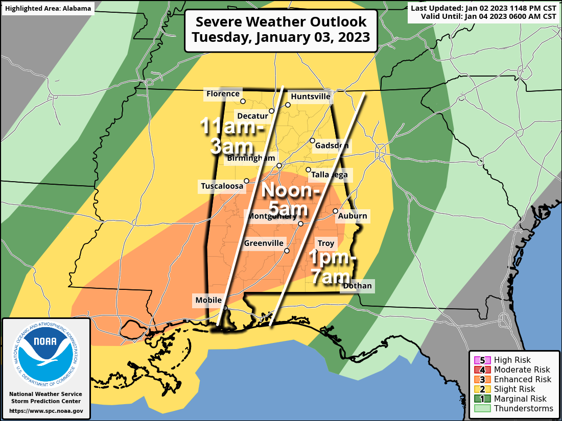 Active Day Ahead; Severe Storms Possible Through Tonight
