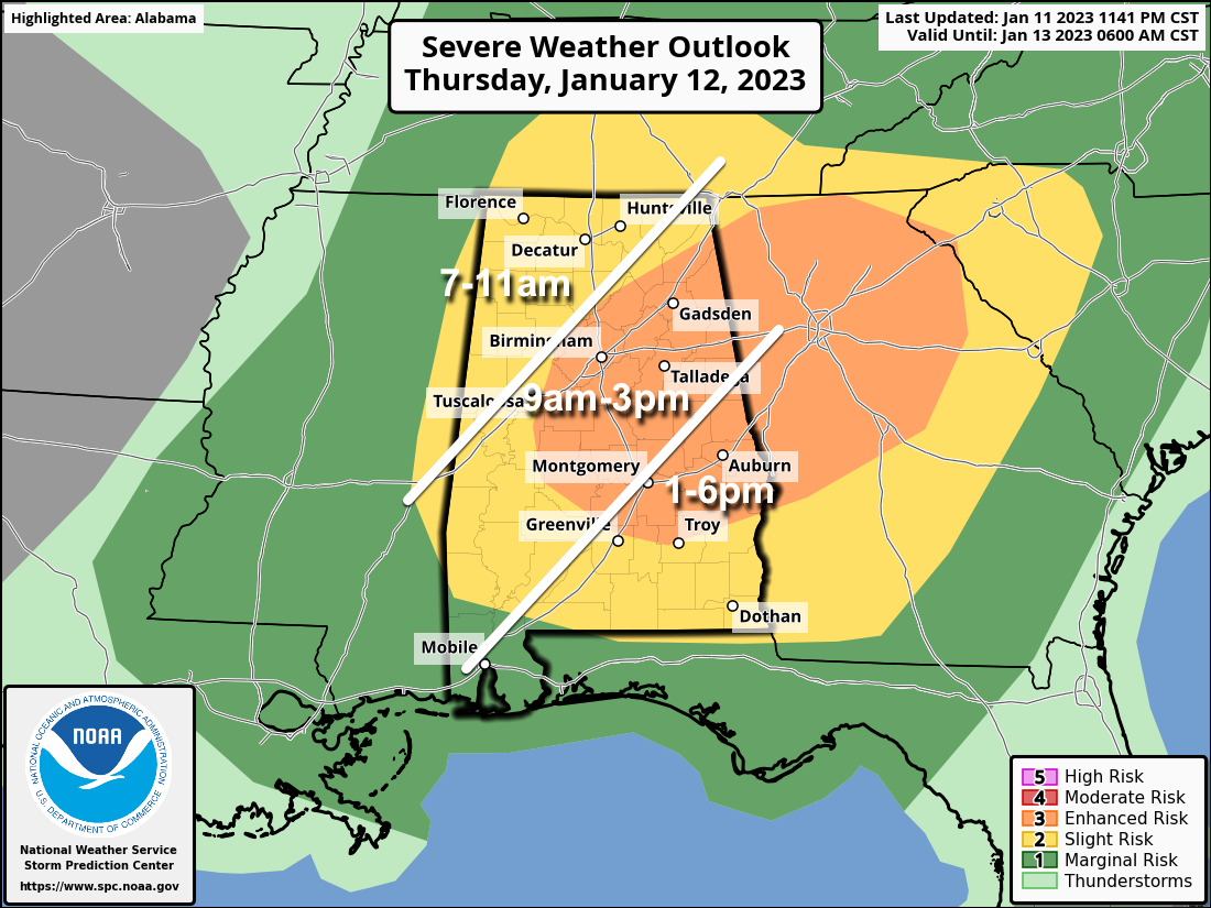 Windy Day Ahead With Strong To Severe Storms Possible