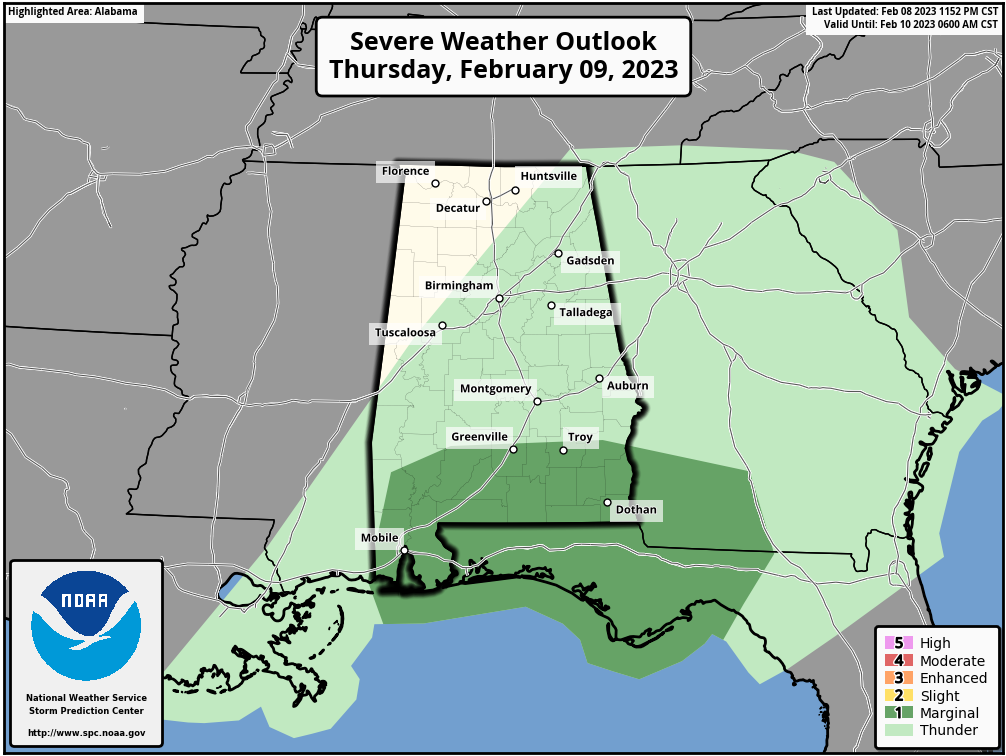 Unsettled Weather Through Saturday