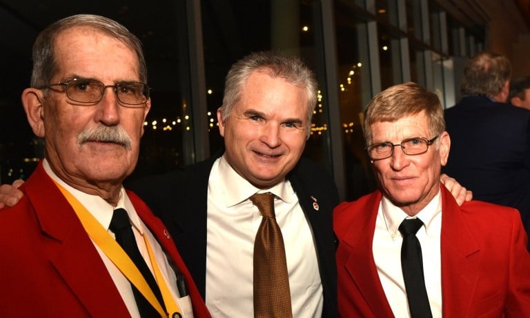 Alabama NewsCenter — Former Alabama, Auburn football players join forces to help veterans at One Yard at a Time Gala