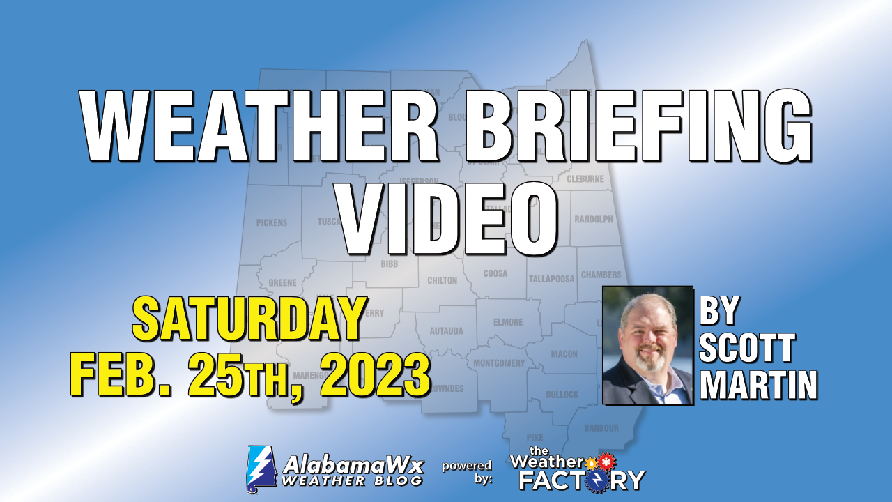 Saturday Weather Briefing — A Few Showers Today with a Big Contrast in Temperatures