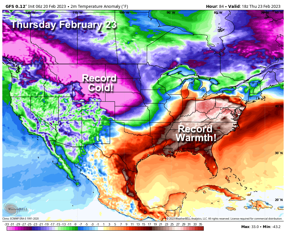 Warmest Week So Far This Year Ahead