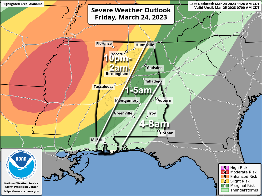 Severe Storms Arrive Tonight; Mostly Dry Tomorrow