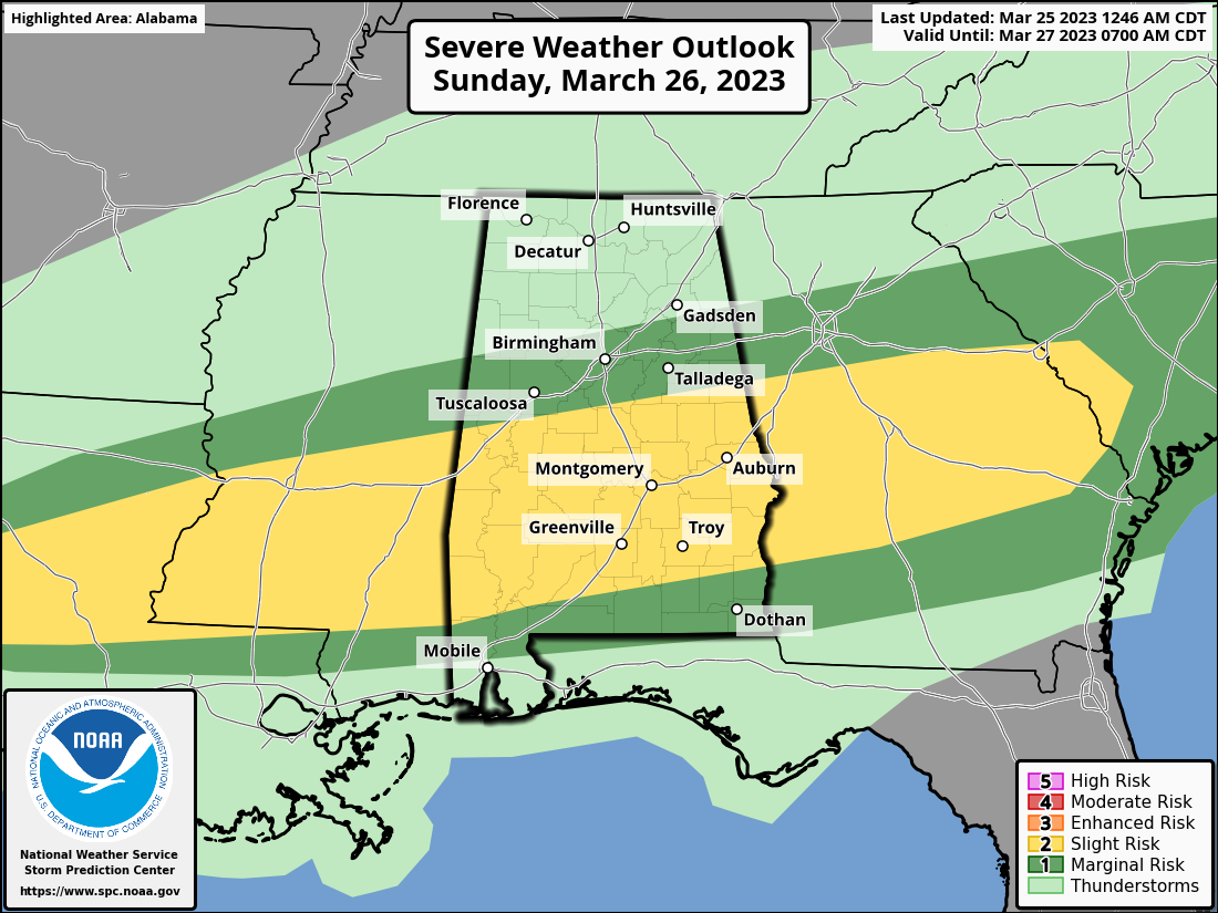 Saturday Weather Briefing — Much Calmer Today; Strong to Severe Storms Possible on Sunday