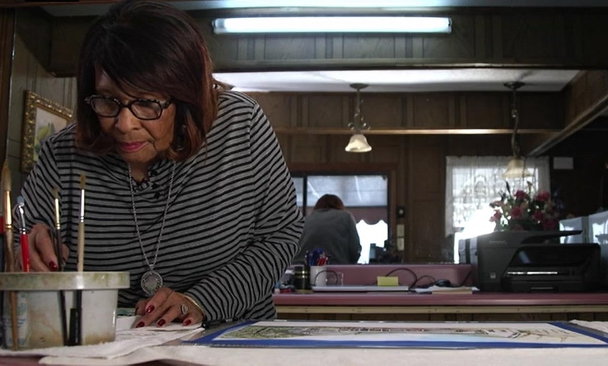 Alabama NewsCenter — A river runs through Alabama artist Frances Tate’s paintings