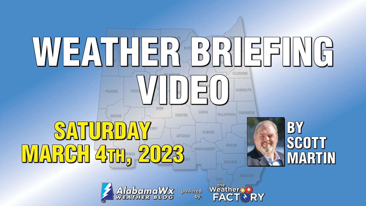 Saturday’s Weather Briefing — A Very Nice & Sunny Weekend