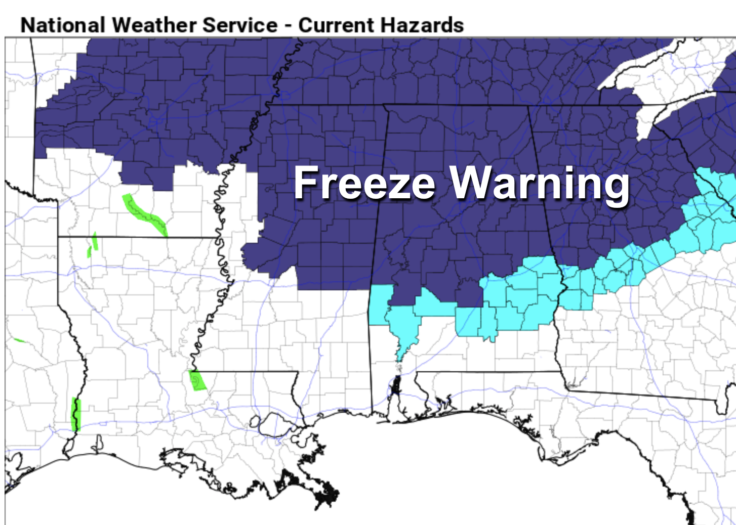 Freeze Potential Ahead Both Tomorrow And Wednesday Morning