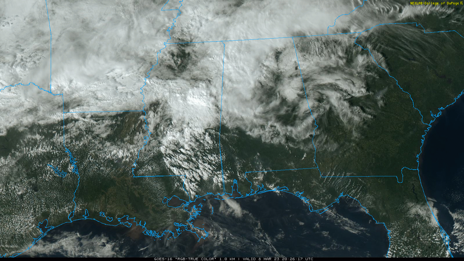 Cool, Wet Weather Ahead For Alabama