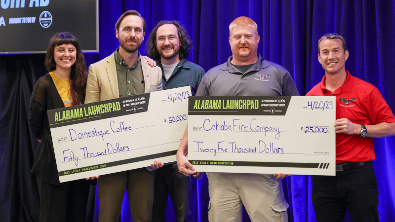 Alabama startups Domestique Coffee, Cahaba Fire Company win a combined $75,000 at latest ‘Launchpad’ finale