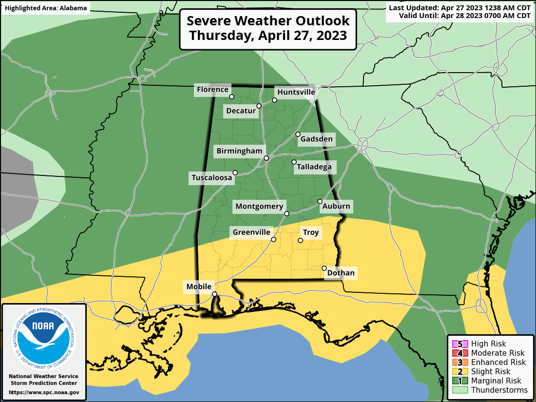 Rain At Times Today; A Few Strong Thunderstorms