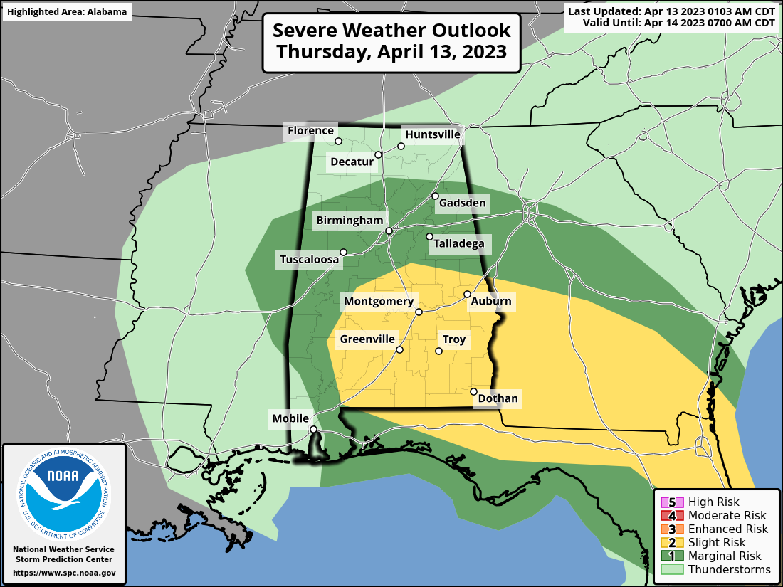 Showers Return Today; A Few Strong Storms Possible