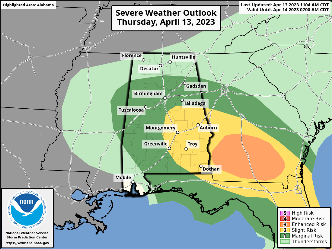 Storms Settle Down After Sunset; Only Isolated Showers Tonight