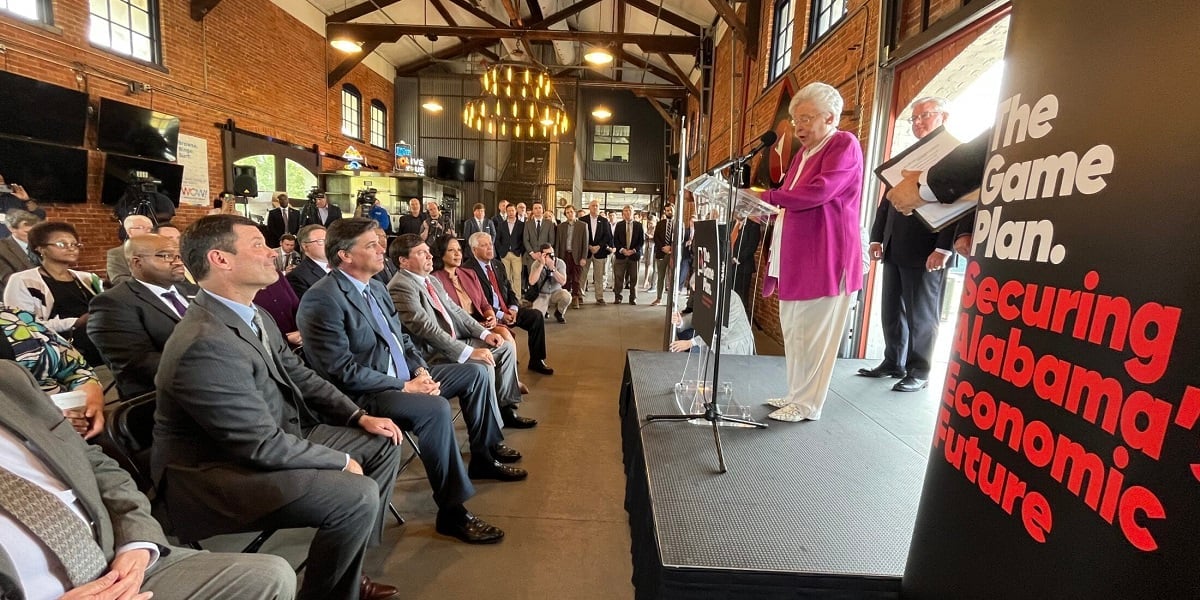 Alabama Gov. Kay Ivey launches ‘Game Plan’ package of economic development bills