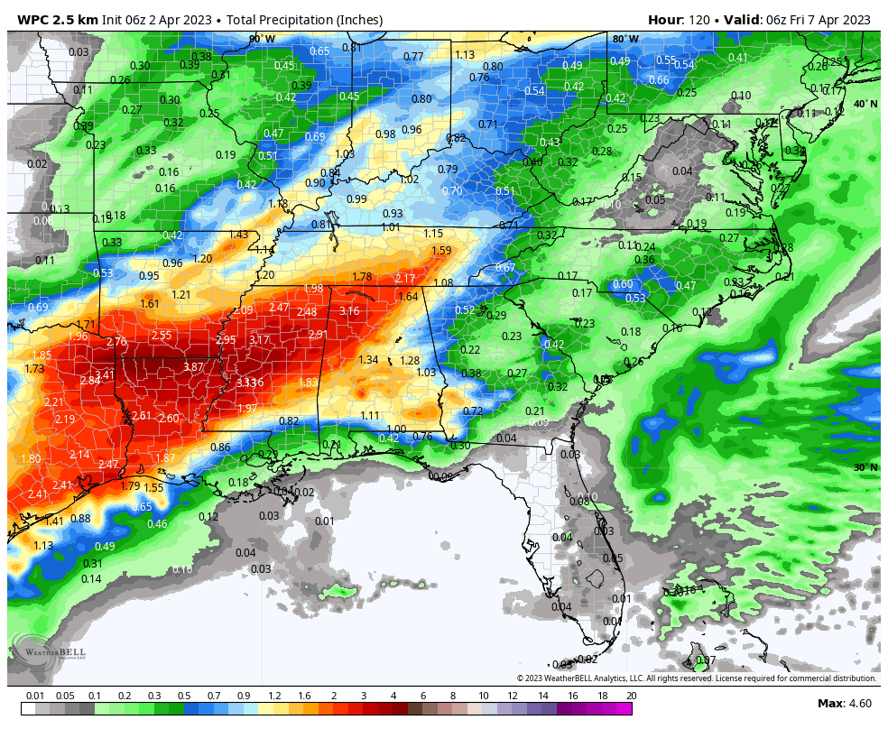 Sunday Weather Discussion Video:  An Unsettled Week Ahead for Alabama
