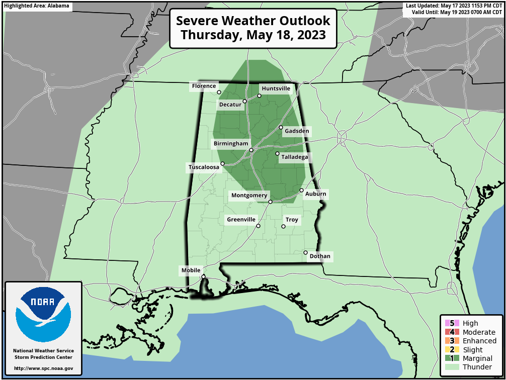 Another Day Of Showers And Strong Storms
