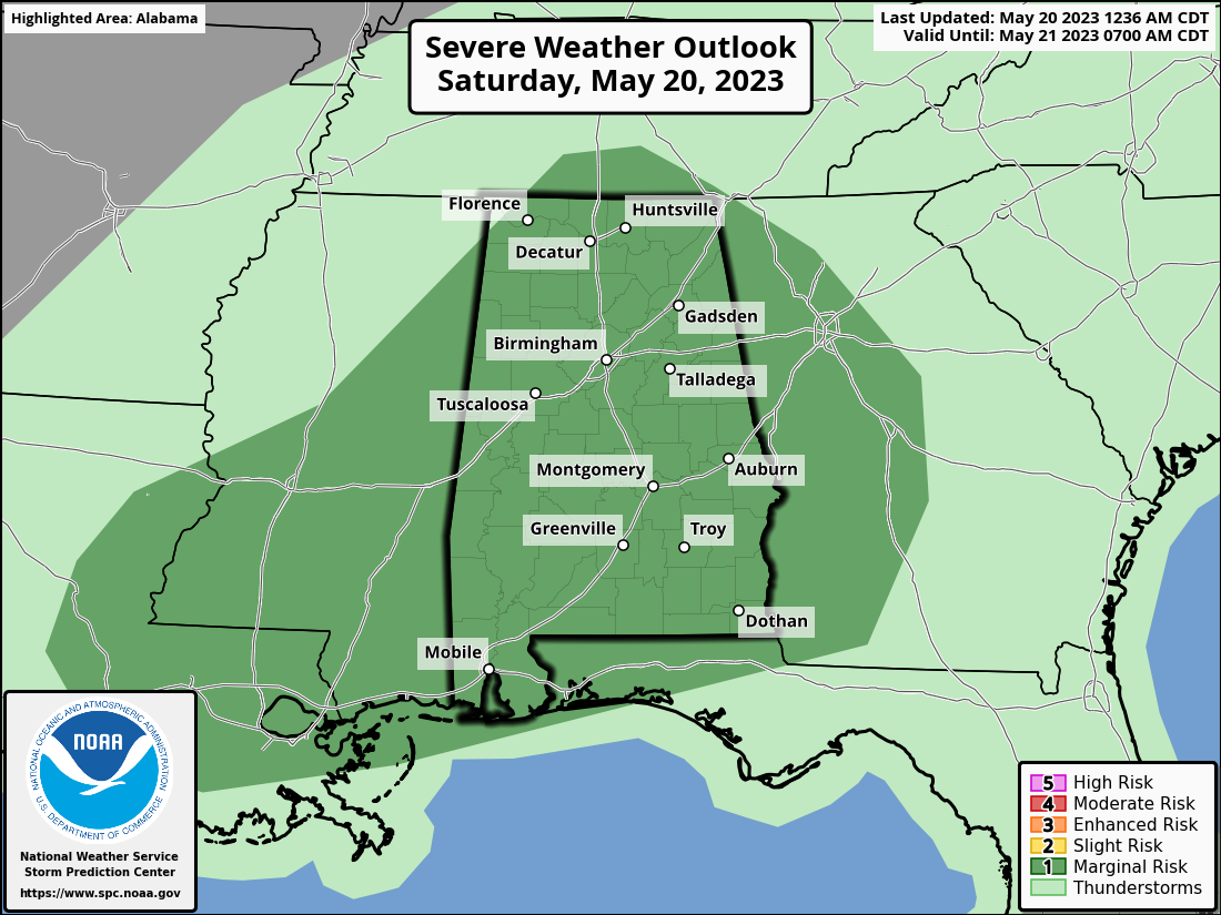Saturday Weather Briefing — Some Strong/Severe Storms Possible Today