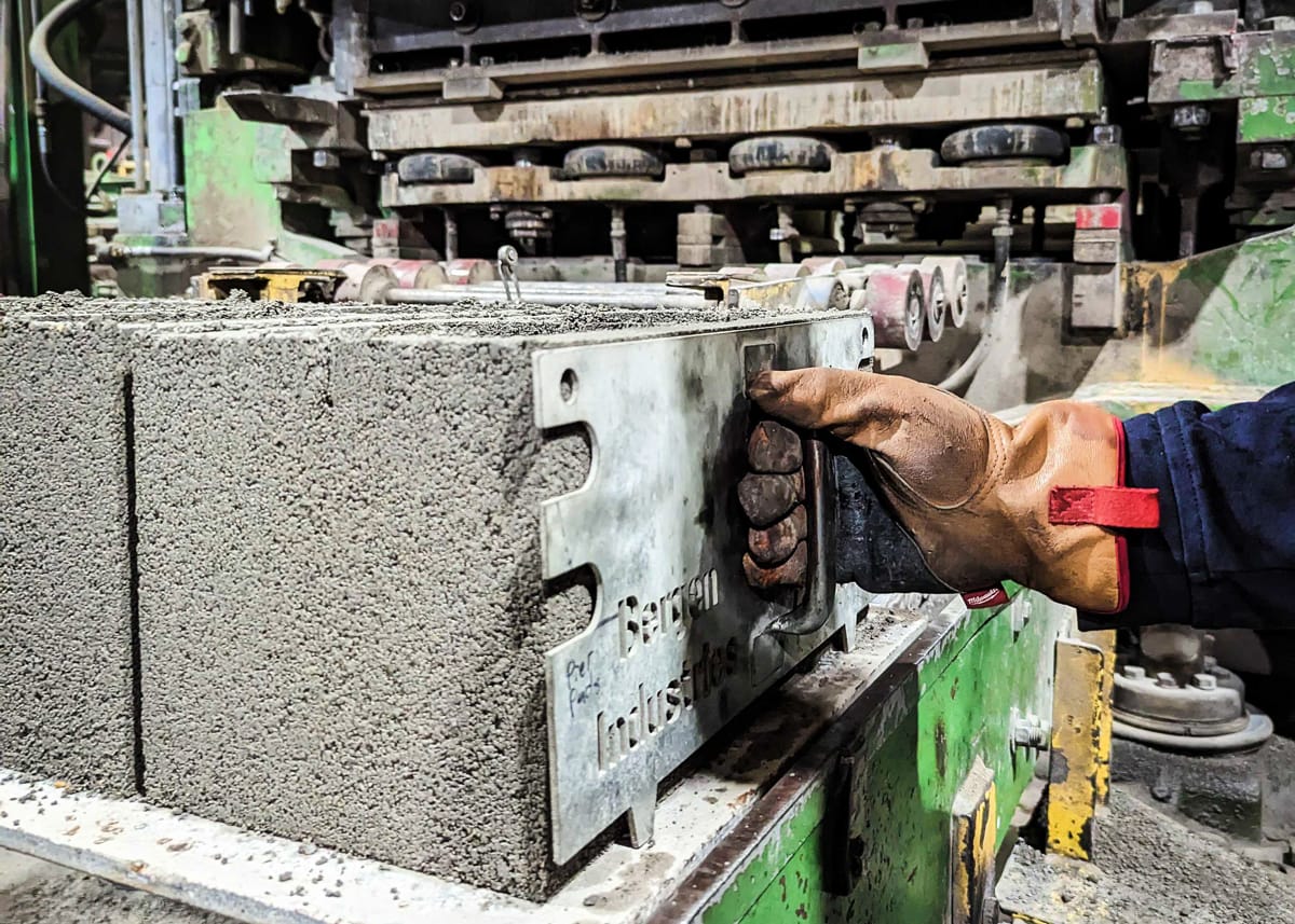 Alabama company launches commercial production of ultra-low-carbon concrete blocks