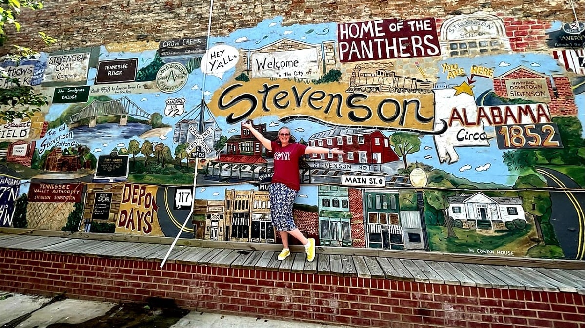 Scottsboro, Alabama’s ‘Artlady’: ‘Creativity overflows into so much that we do here’