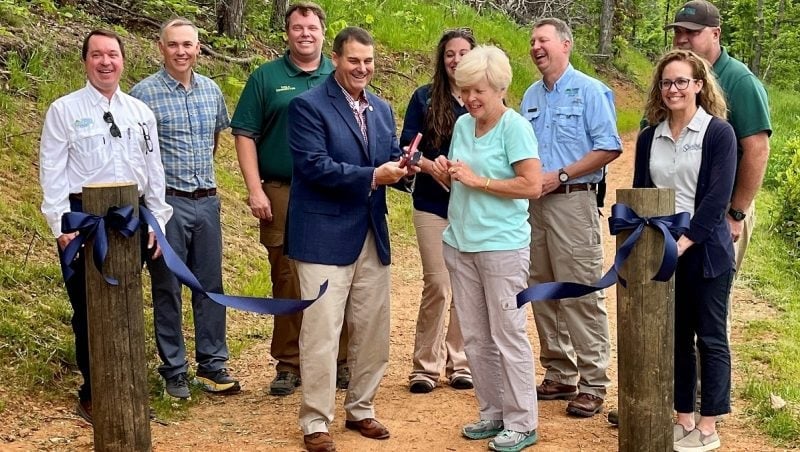 Oak Mountain State Park opens new trail for running, biking