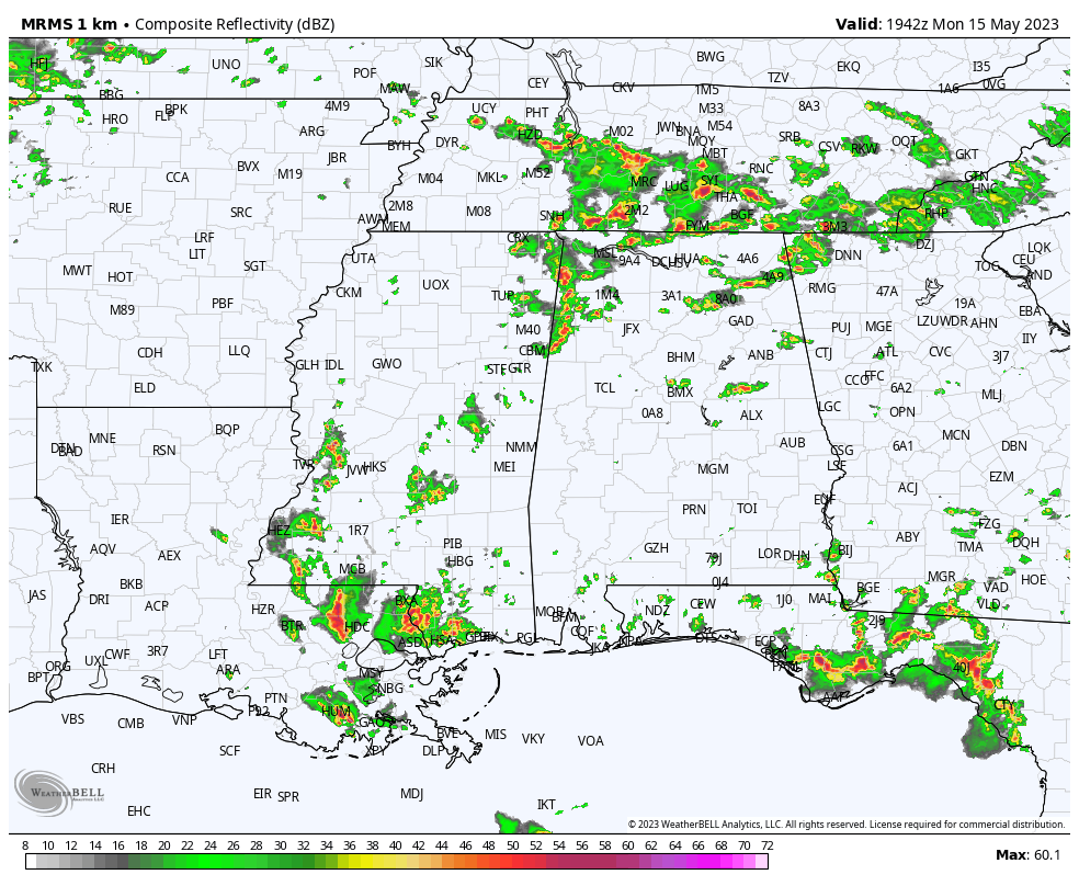 Sun, Heat, Scattered Storms