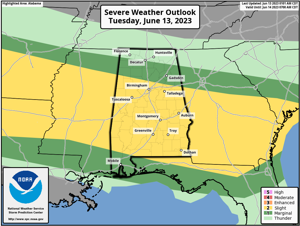Several Rounds Of Strong Storms Likely Through Thursday