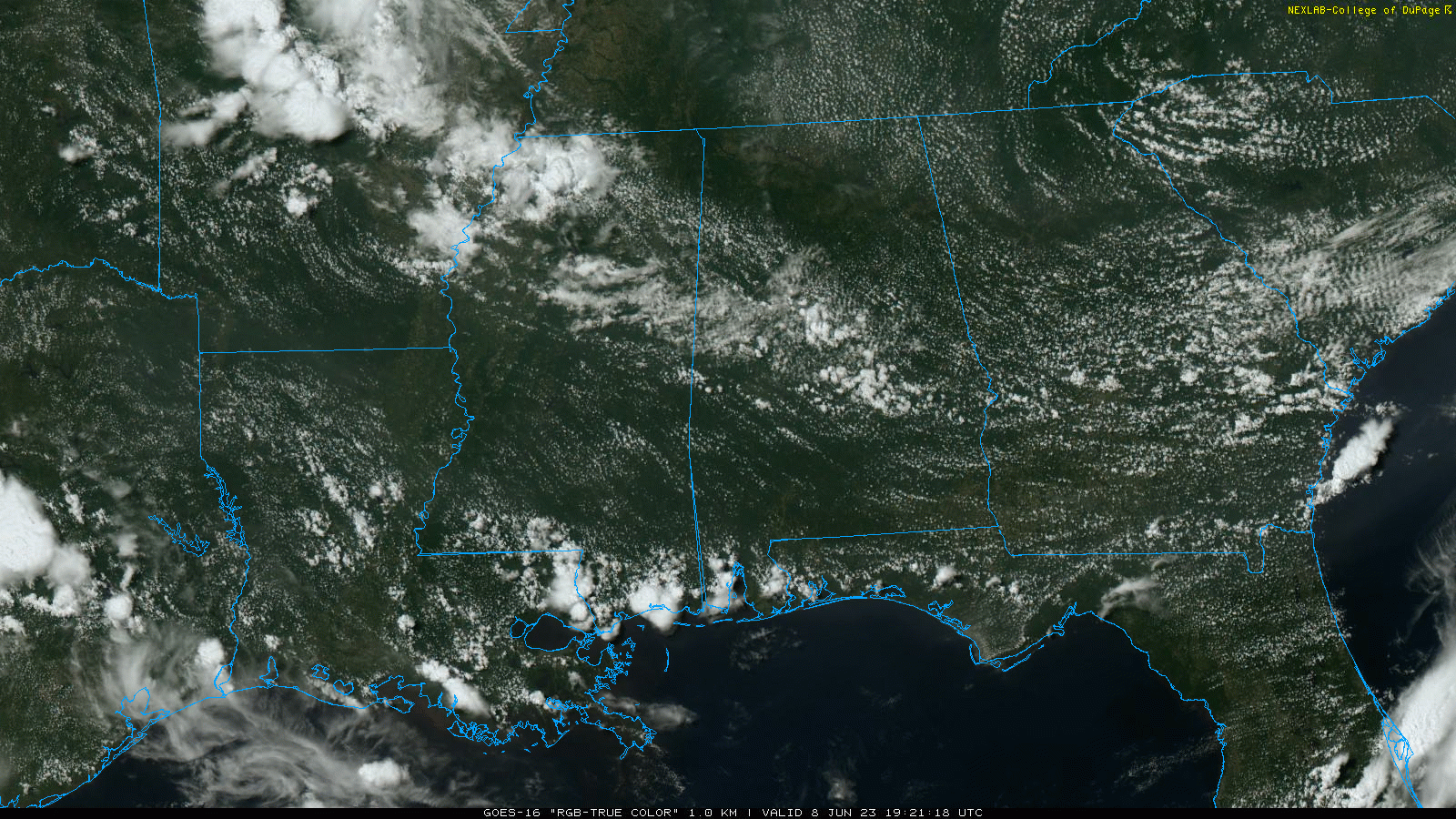 Dry Weather For Most Of Alabama Tomorrow/Saturday; Not As Humid