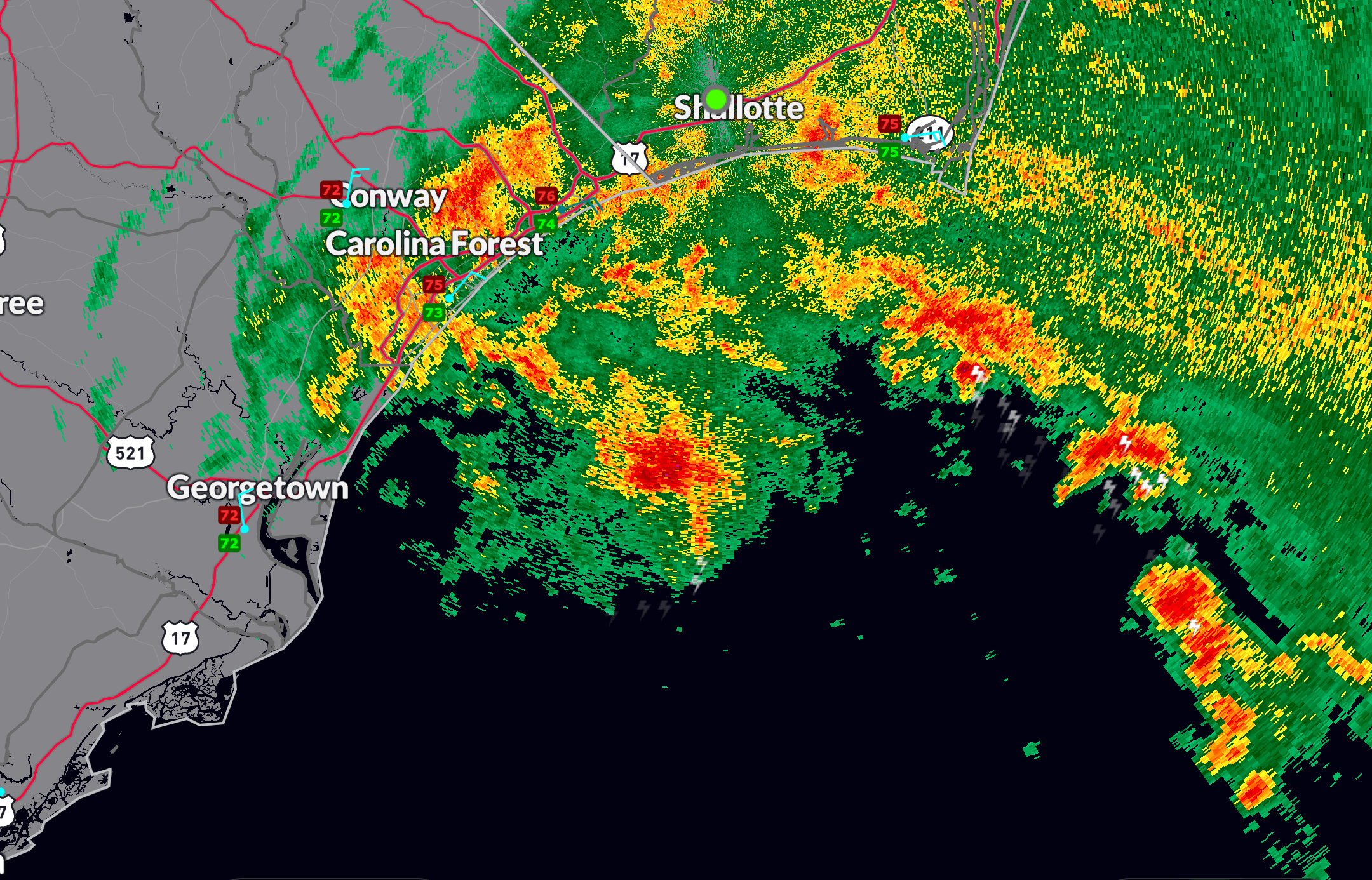 July Sizzle Continues With A Few Rumblings On The Radar