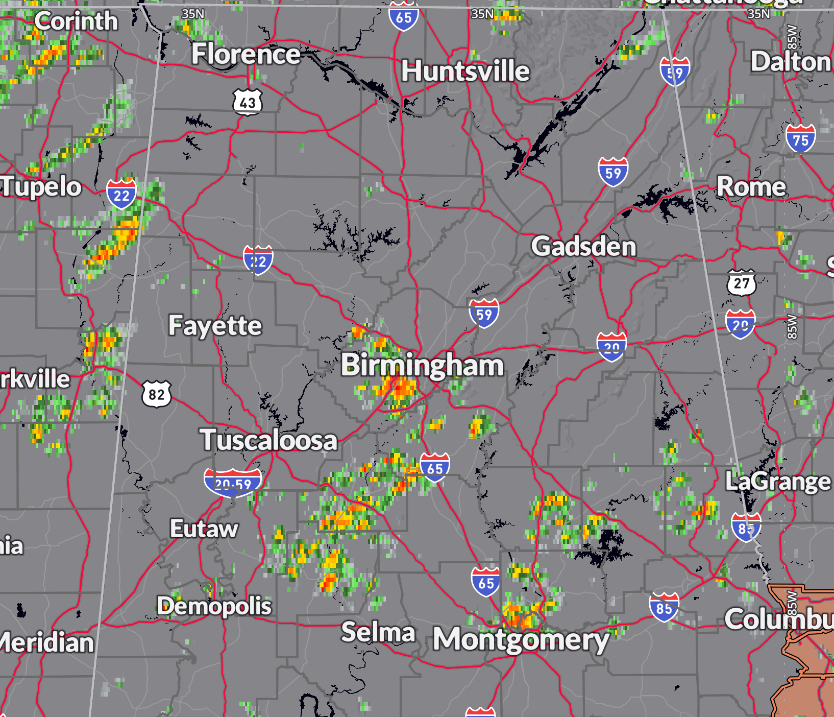 Thunderstorms Bubble as Heat Cranks Higher