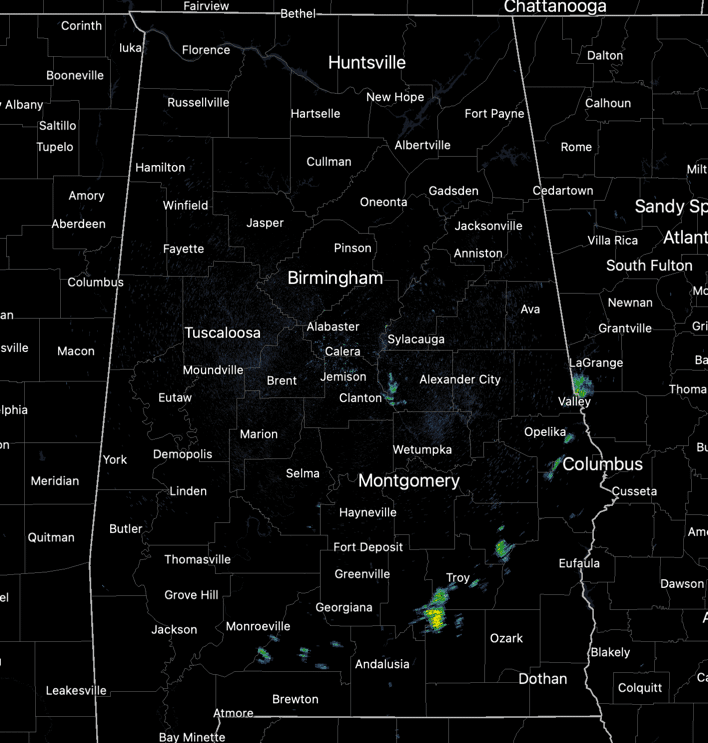 Midday Nowcast: Quiet Radar for Now; Increasing Strong Storms this Afternoon