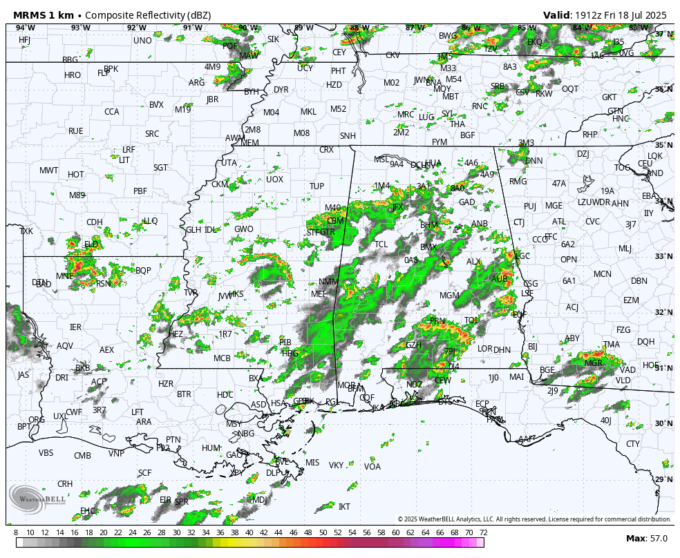 Humid Days, Hot Afternoons, A Few Showers/Storms