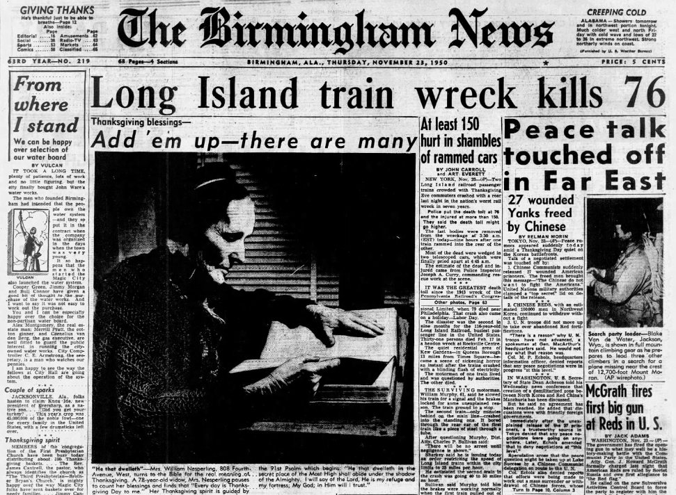 Today in Weather History: The 1950 Cold Wave in Alabama