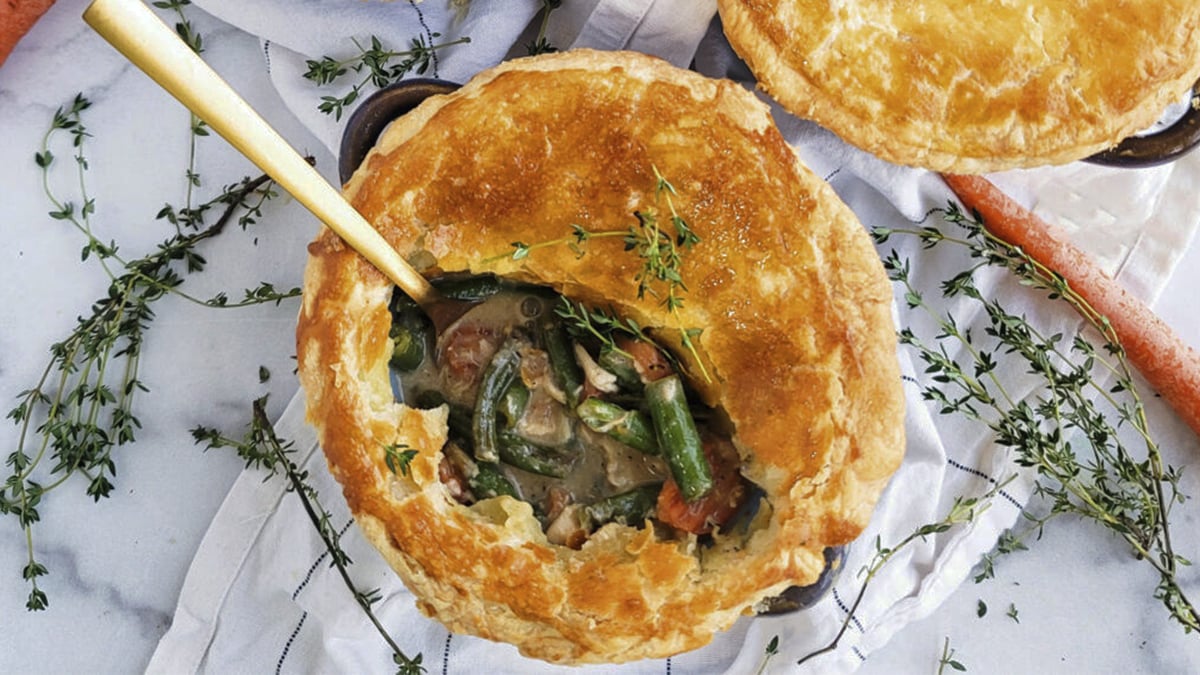 Recipe: Homemade Individual Chicken Pot Pies
