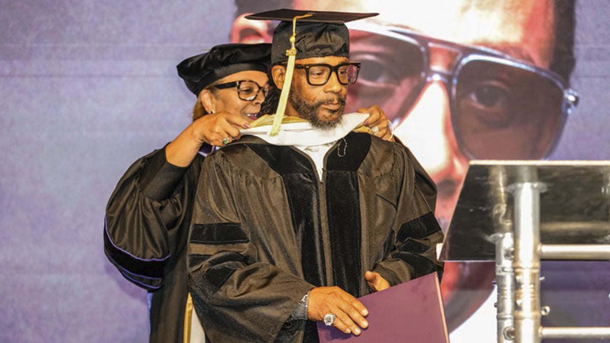 Legendary comedian Katt Williams awarded honorary doctorate from Alabama’s Miles College