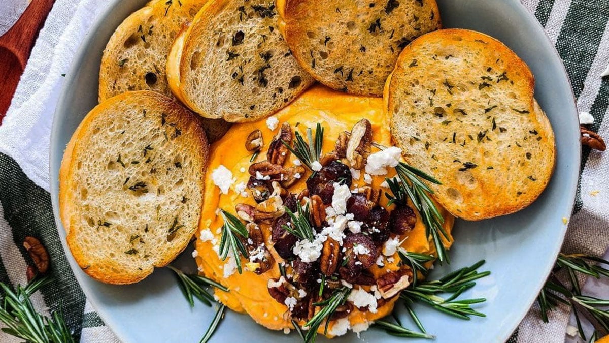 Recipe: Sweet Potato Whipped Feta Dip
