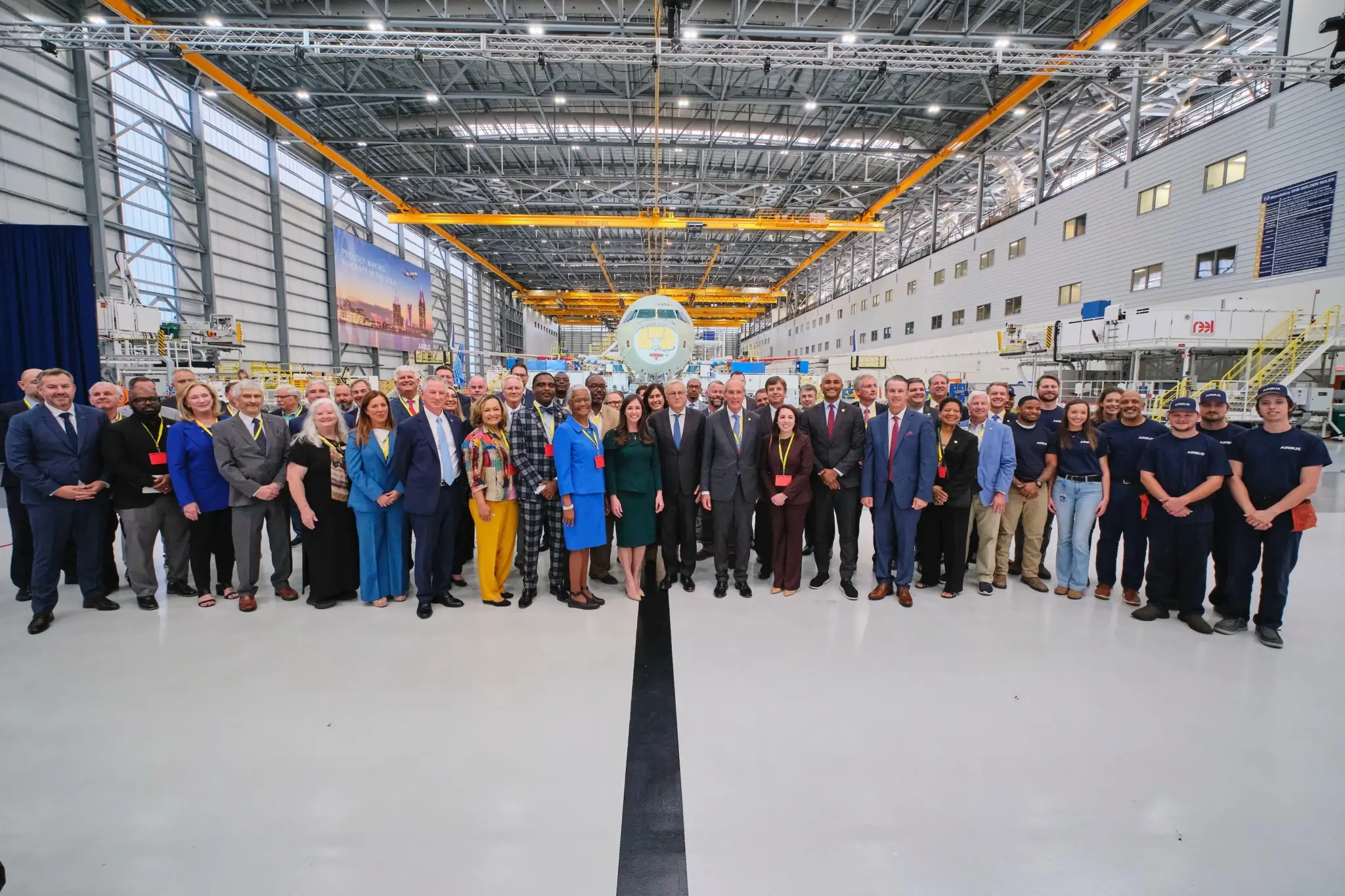 Airbus inaugurates new A320 Final Assembly Line at Mobile, Alabama facility
