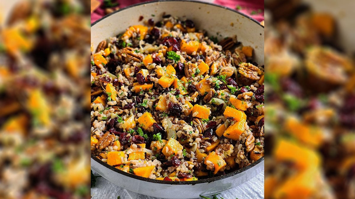 Recipe: Cranberry Pecan Wild Rice Pilaf