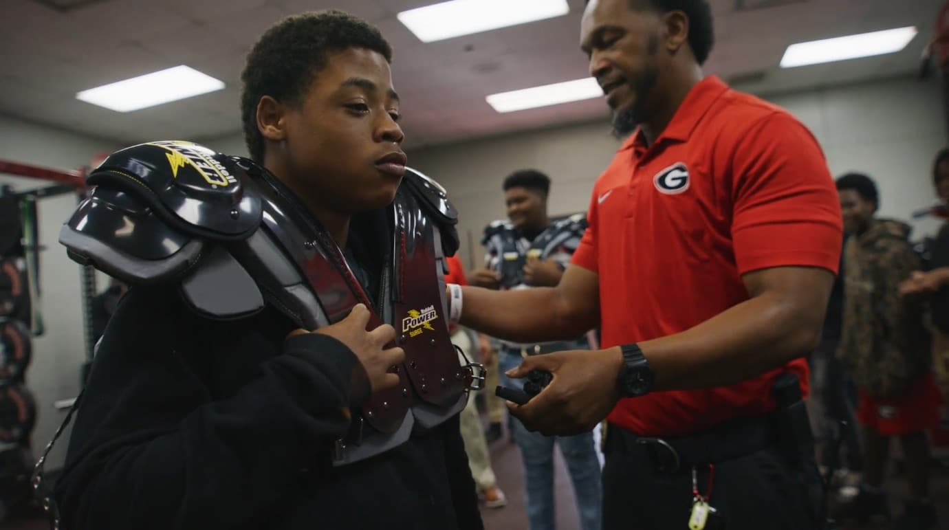 Shine Bright: Greensboro Middle School football teams with Alabama Power