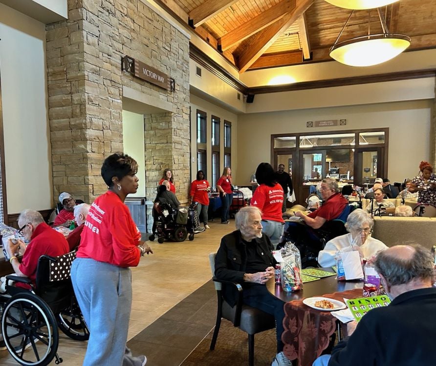 Alabama Power volunteers honor U.S. veterans with celebrations and service projects