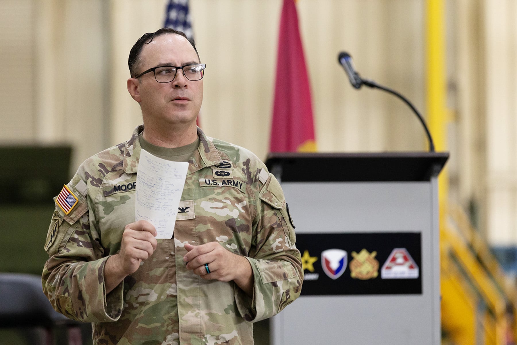 Anniston Army Depot commander holds first town hall at Alabama facility
