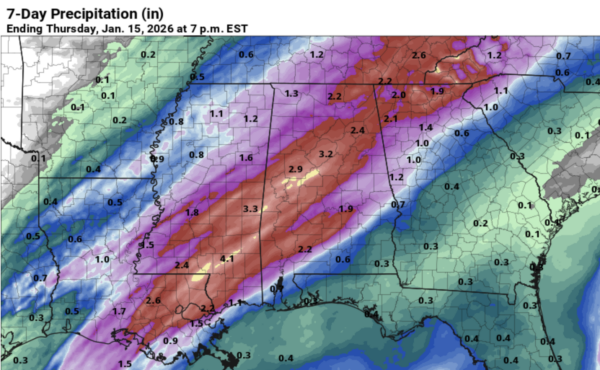 Flash Flood Watch Issued For North/Central Alabama | Alabama Weather ...