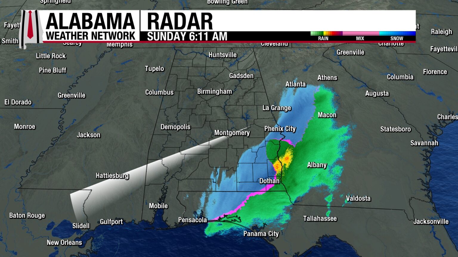 Winter Settles In Today | Alabama Weather Network