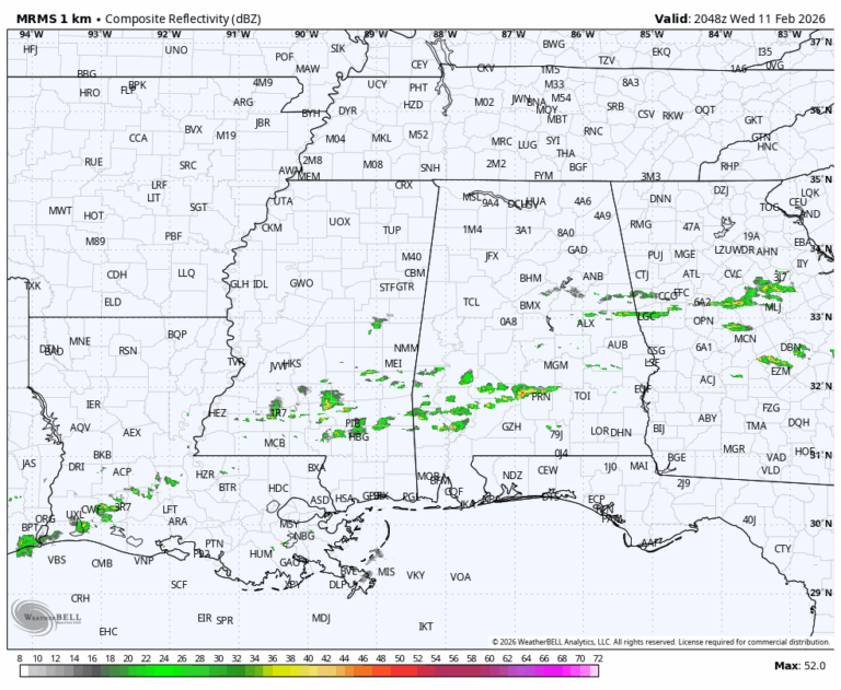 Dry Tomorrow/Friday; Rain Returns Over The Weekend | Alabama Weather ...